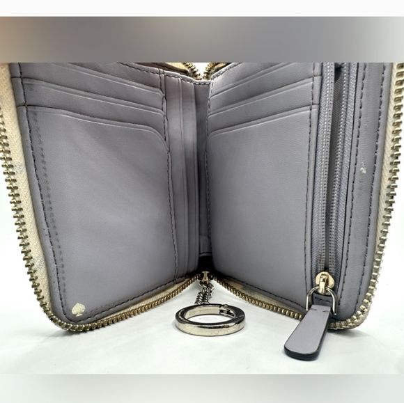 Kate Spade Lavender Wallet with Keychain - Picture 5 of 6